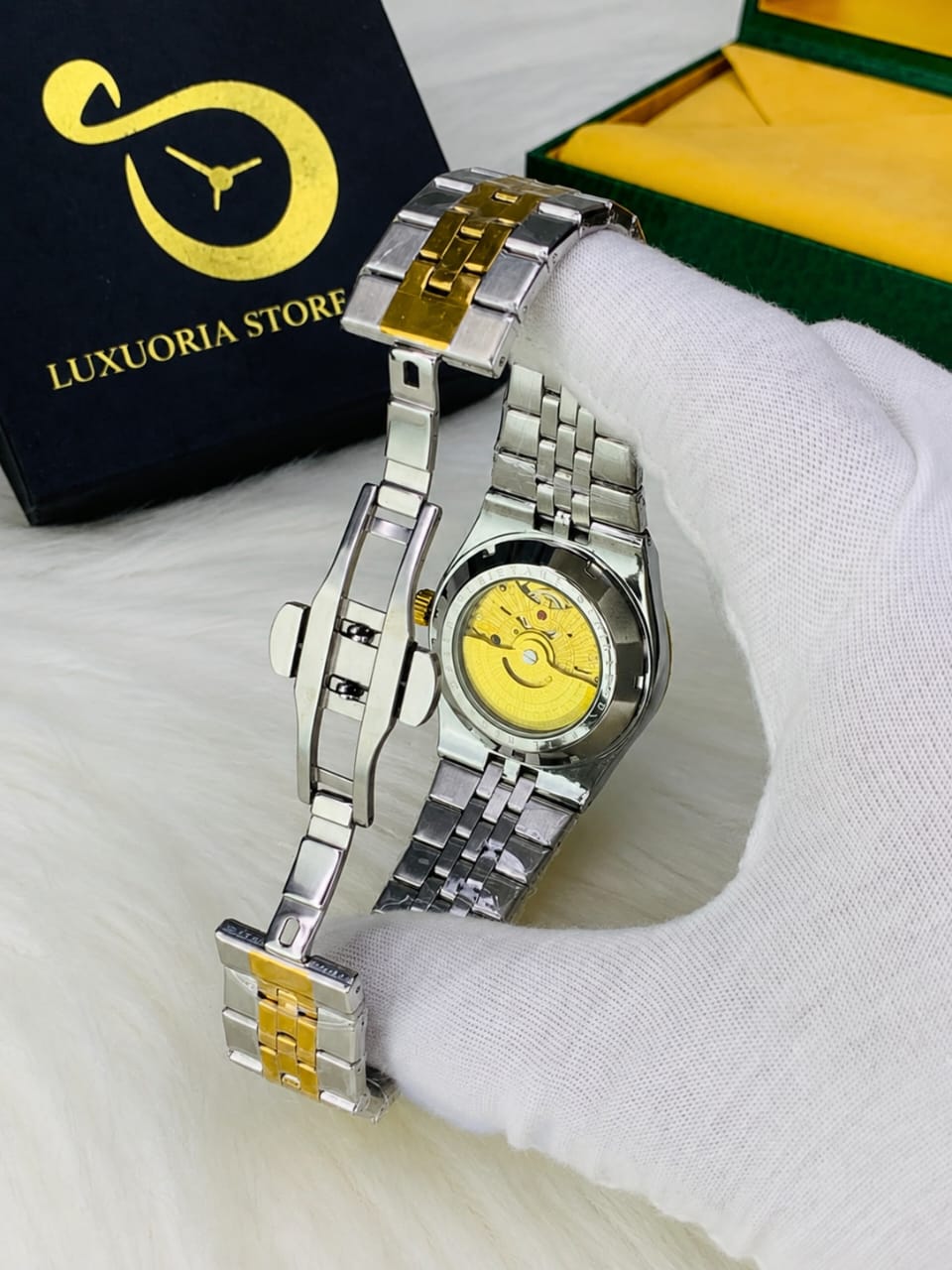Rolex Land-Dweller Luxury Semi-Automatic Watch – Premium Integrated Steel Wristwatch
