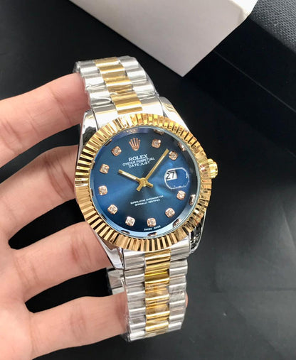 Classic Rolex Datejust Automatic Luxury Dress Watch – Stainless Steel & Fluted Bezel