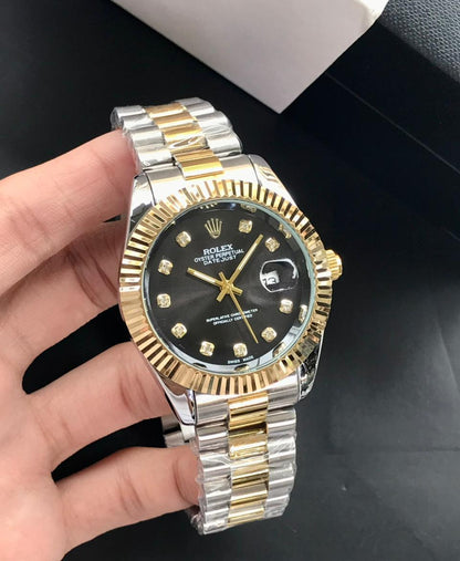 Classic Rolex Datejust Automatic Luxury Dress Watch – Stainless Steel & Fluted Bezel